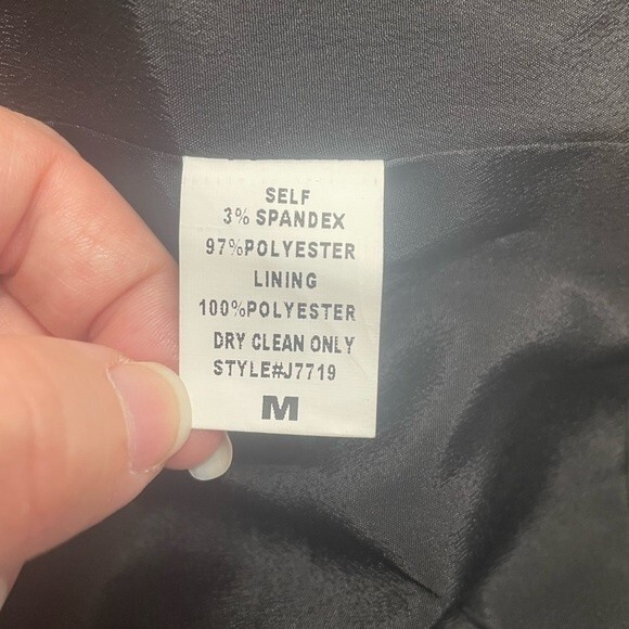 NWT re:named Renamed Black Career Blazer Size M - Picture 4 of 6